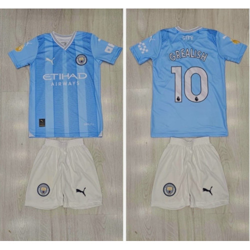8229 Детски футболен комплект Mancherster City GREALISH 10
